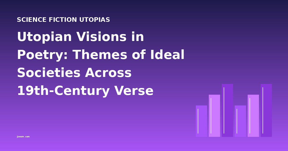 Utopian Visions in Poetry: Themes of Ideal Societies Across 19th-Century Verse